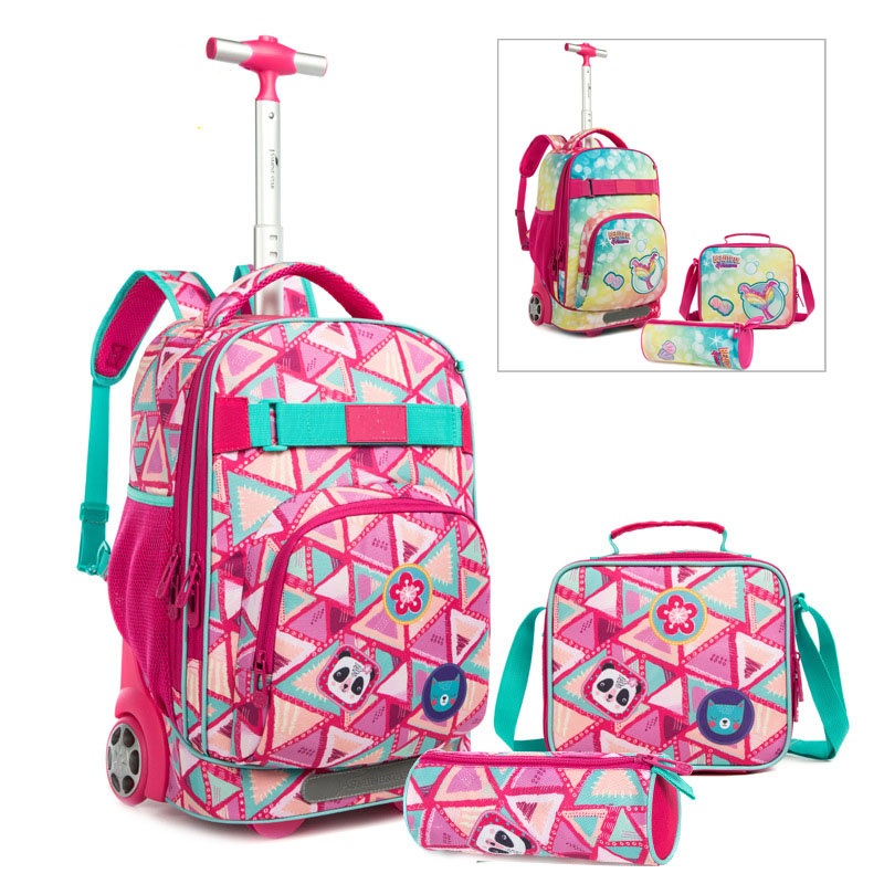Trendy Kids Waterproof Backpack &School Bags Trolley Bag Good Qullity Kids Luggage Bag with Large Capacity with Stylish Design and Comfort – Trendy Kids Waterproof Backpack and School Bags Trolley Bag price