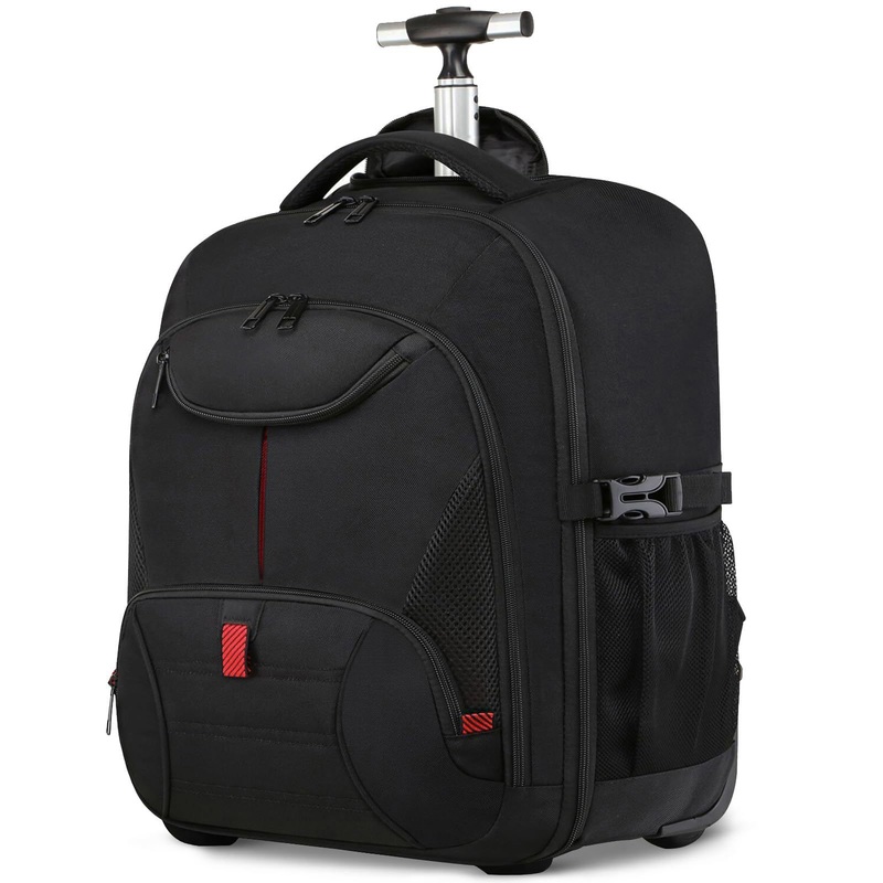 Waterproof Wheeled Travel Laptop Backpack Carry on Luggage Bag Trolley Suitcase – Trolley Backpack and Trolley Suitcase price