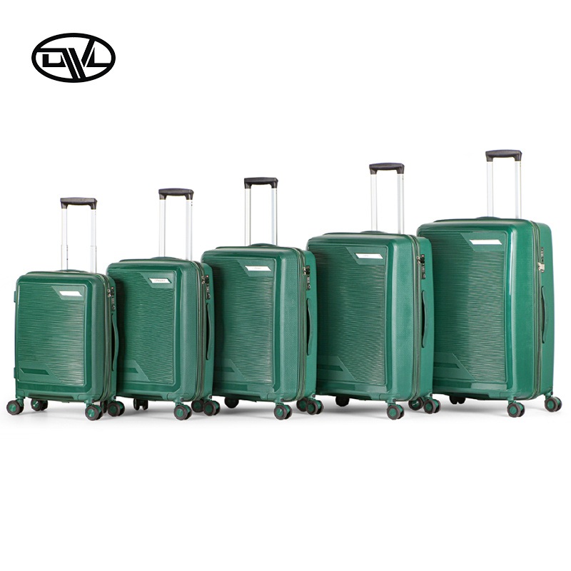 Wholesale Top Quality PP Travel Luggage Sets Unisex Fashionable 12 Inch Carry on Suitcases with Double Zipper for Outdoors – Waterproof Trolley 6 Piece Suitcase Set and Checked Hard PP High Quality Baggage price