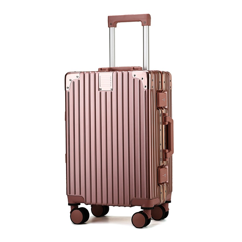 2023 Sacs De Voyage Bagage PC Hard Shell Trolley Case Frame Travel Luggage Aluminum Rod Luggage – Bagages and Ensembles De Bagages price