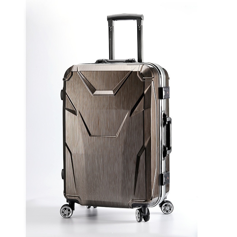 Business Spinner Wheel Luggage Suitcase Zipper Set with Combination Lock – Business Luggage and Aluminum Frame Luggage price