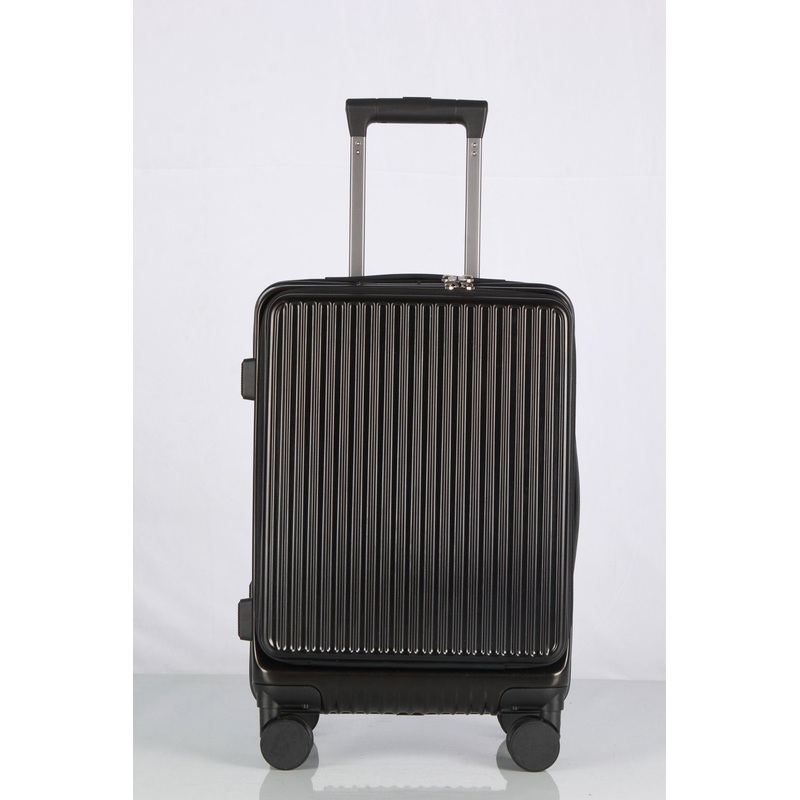 Custom Service Available Font Open Design ABS Luggage with Cup Holder – ABS Luggage and Trolley Luggage price