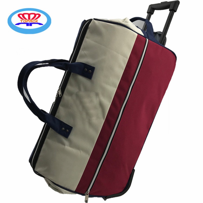 Large Capacity China Wholesale OEM Large Capacity Luggage Case Trolley Travel Bag Duffel Bag – Trolley Backpack and Bolso price