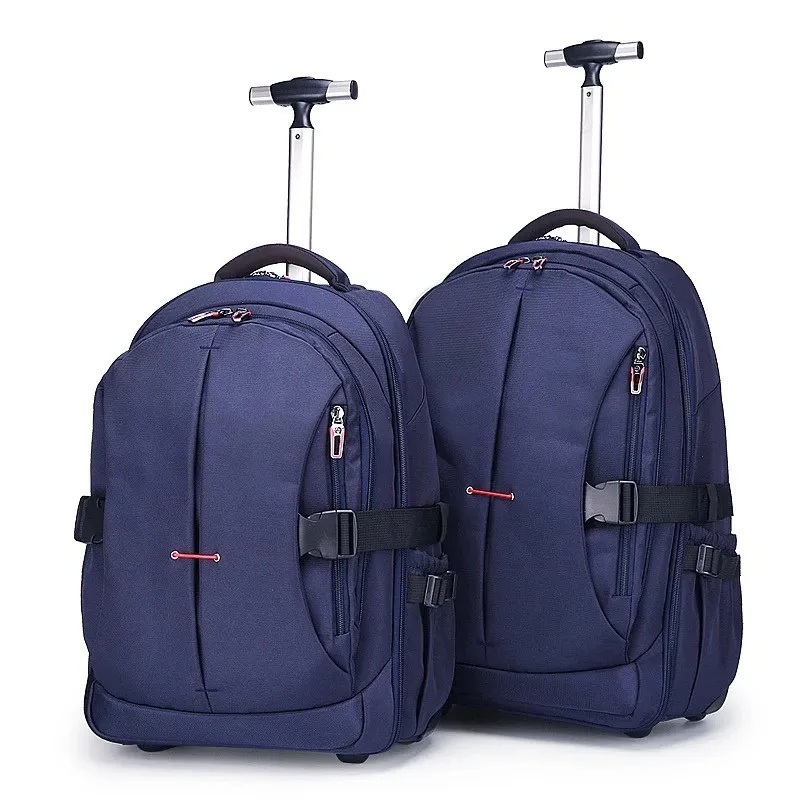 Large Capacity Multi-Use Executive Travel Business Outdoor School Mochilas Laptop Bag Rolling Wheeled Luggage Trolley Bag – Trolley Backpack and Bolso price