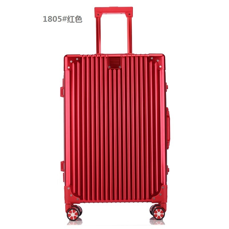Red All Aluminum Magnesium Alloy Luggage – High Quality and Fashion price