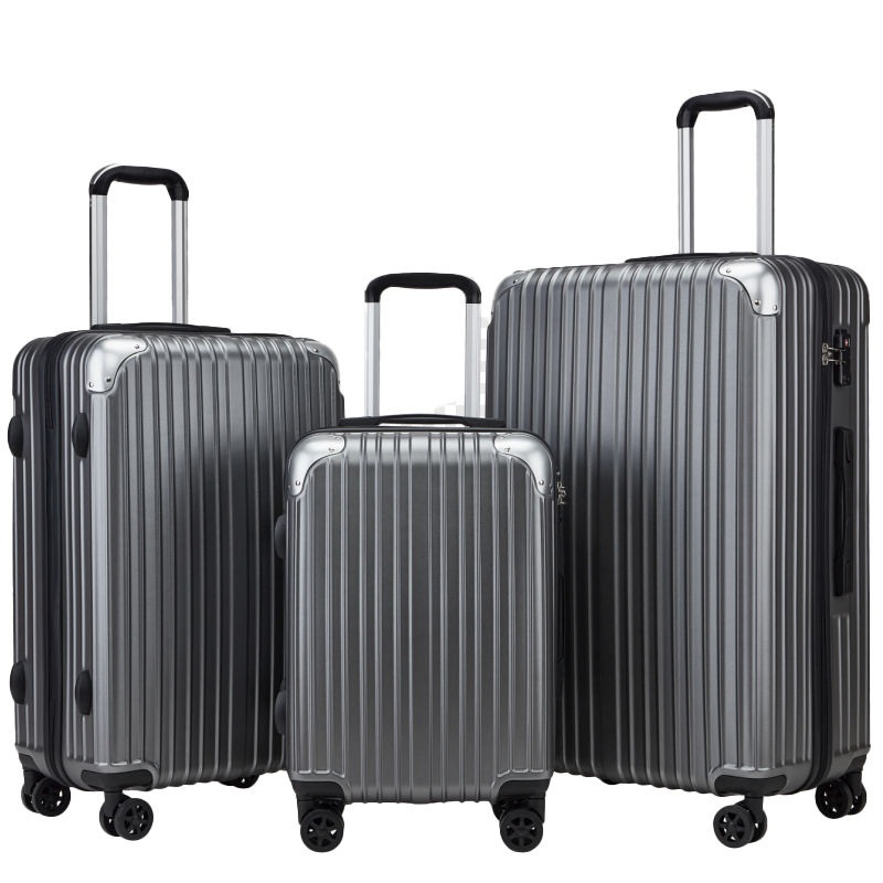 Unisex Big Capacity Luggage Set Safe Lock Zipper Trolley Suitcase – Hardshell Luggage and Suitcase price