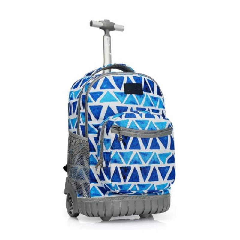 Wholesale Rolling Backpack with Wheeled Trolley Design Boys and Girls School Outdoor Travel Roller Backpack – Rolling Backpack and Wholesale Backpack price