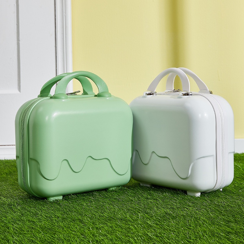 Womens Portable 14 Inch Small Suitcase Cute Carry on Bag Custom Logo Gift Box – Suitcases and Luggage price