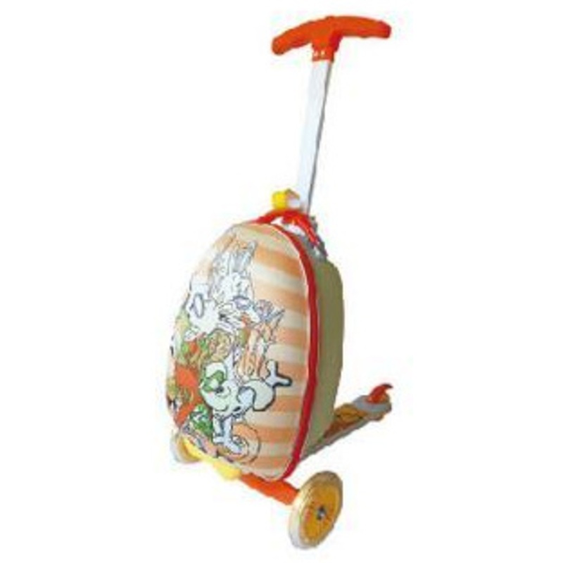 15-Inch Kids Luggage with Scooter Attachment. &Kids Luggage Scooter and Skate Board Combo – Suitcase Scooter and Luggage Scooter price