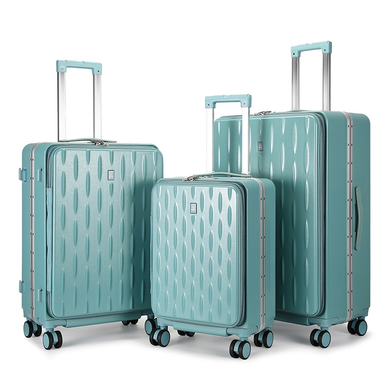 2025 Chic Roller 3PCS Luxury PC Aluminum Zipperless Carry on Luggage Set – Work Luggage and Designer Luxury Luggage price