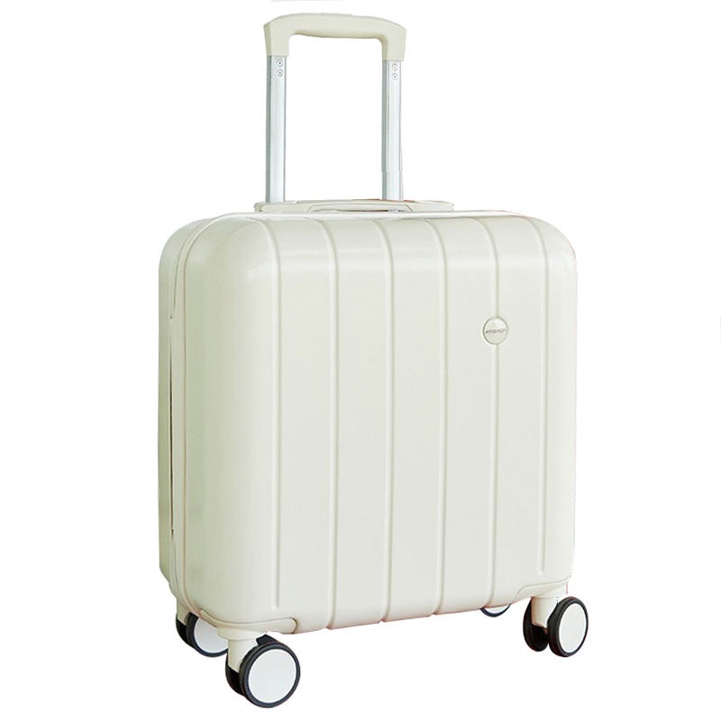 ABS Material Ultra Light New Fashion Boarding Exquisite Small Luggage – Trolley Case and Can Sit and Ride price