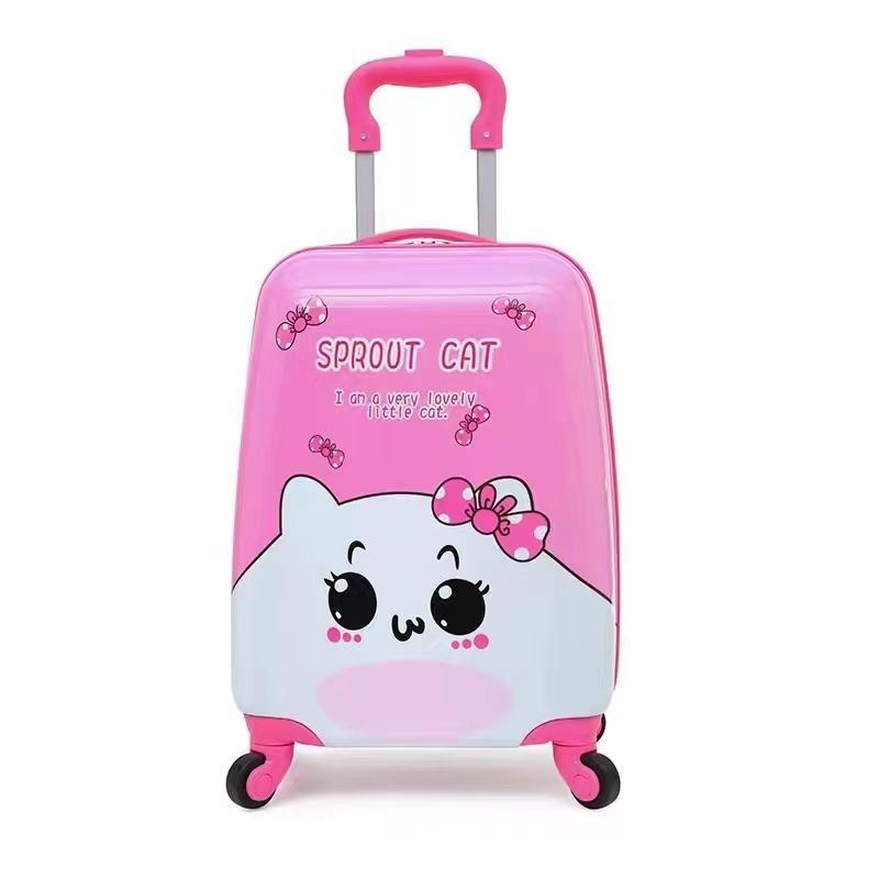 Cartoon ABS Hard Case Children Printed Luggage Kids Suitcase – Trolley Bag and Luggage price
