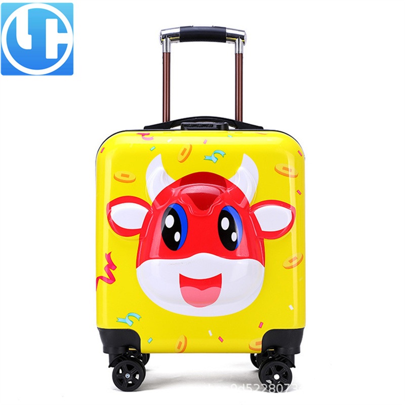 Cartoon Anime Bull Cow Hard Shell Childrens Trolley Case Men Women Baby – New Scooter Trolley Case and Manufacturer Custom Childrens Suitcase price