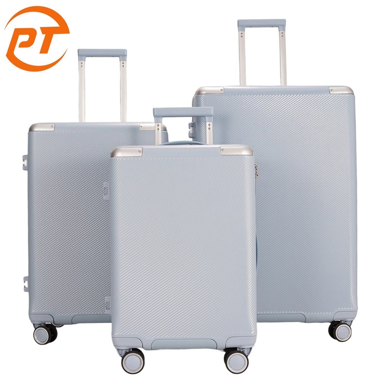 PC New Arrival Hotsale Distributor Japan Korea Custom Trolley Luggage Set Extension Handle Rolling Travelling Suitcase Set – Suitcase Set and Trolley Bag price