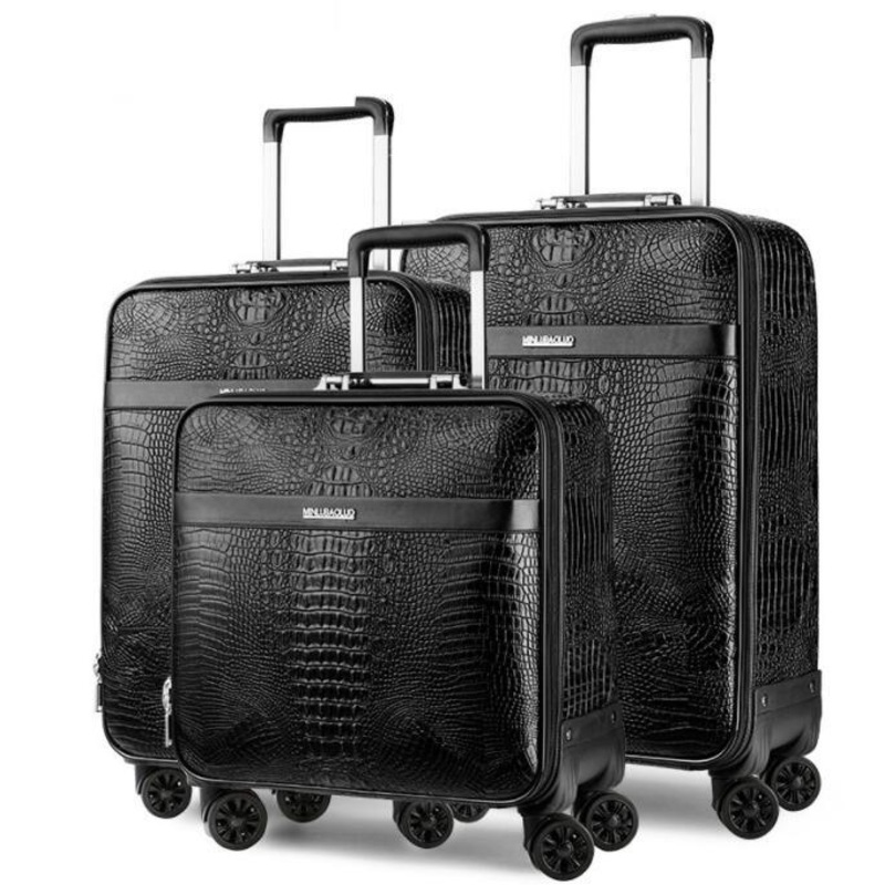 PU Leather Carrying Makeup Case Mirror Suitcase – Soft Suitcase and PU Luggage 20 Inch price