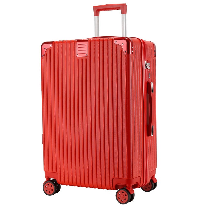 Retro Style 3 Sizes ABS PC Travel Luggage Hard Shell Carry-on Cabin Luggage 20 24 28 Inch Spinner Wheels Suitcase Metal Edge Protector – Carry on Luggage and Luggage Set price
