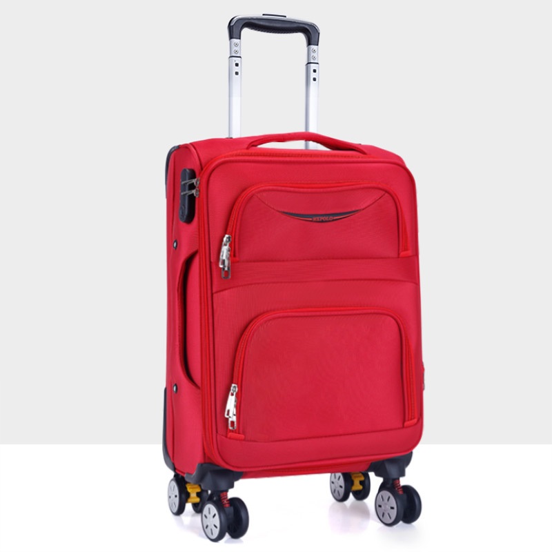 Spacious Durable Fabric Suitcase and Luggage with Spinner Wheels & Combination Lock – Luggage Bag and Travel Luggage price