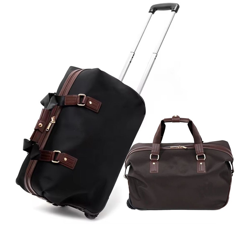 Vintage Trolley Bag Portable Roller Backpack Luggage Business Duffle Bag – Waterproof Luggage Vintage and Bag price