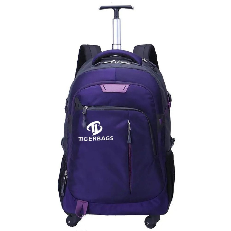 Waterproof Roller Backpack Laptop Compartment Bag Trolley Bag – Trolley Bag and Luggage Bag price