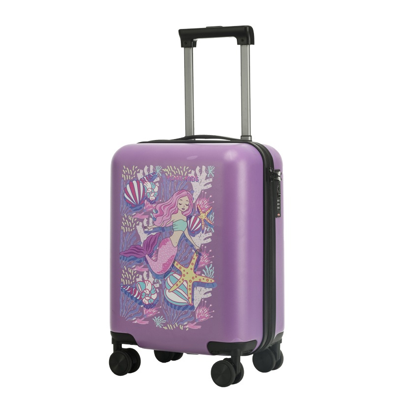 Anti-Scratch Coating Kid Travel Luggage Case ABS Lightweight Carry Zipper Luggage – ABS+PC Travel Rolling Suitcase and Durable Rolling ABS PC Luggage price