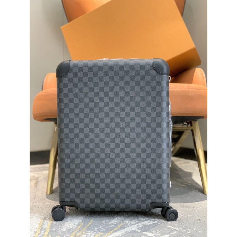 Brand Customization High Quality Luggage Business Travel Leather Fashion Checkerboard Suitcase – Leather Fashion Checkerboard Suitcase and Brand Customization Travel Luggage price