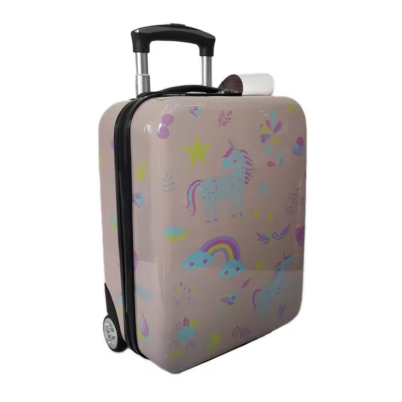 Children Unicorn Printed ABS Hard Kids Luggage Trolley Travel Toy Suitcase – Luggage and Luggage Set price