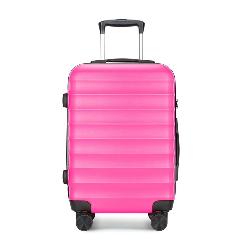 Custom Color Logo PC Carry-on Trolley Suitcase Lightweight Business Travel Luggage – Carry on Suitcase and PC Material Suitcase price