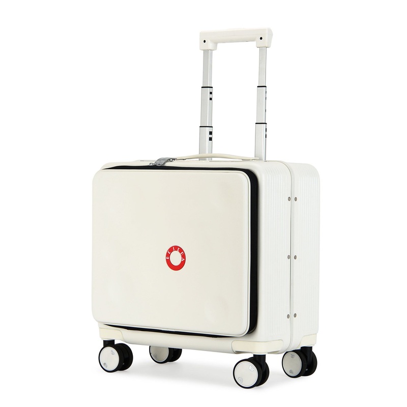 Custom Wholesale Luxury Latest Designed Aluminum Silent Wheel Trolley Suitcase Business Travel Luggage Multi-Functional Suitcase – Luggage and 20in Large Luggage Spinner price