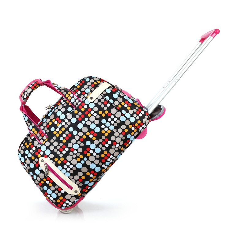 High Quality Travel Trolley 4 Wheels PP Plastic Foldable Suitcase Trolley Bag – Trolley Bag and 4 Wheels Trolley Bag price