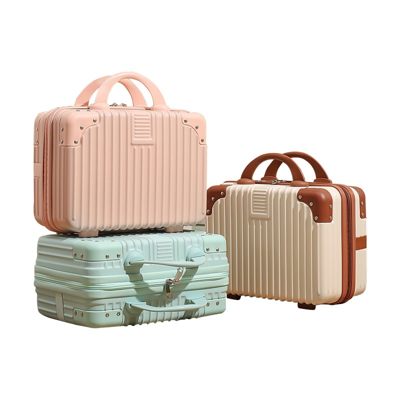 Top Vintage Trolley High-Quality Makeup Case Retro Mini Luggage for Bedroom – Luggage Set and Trolley Luggage price