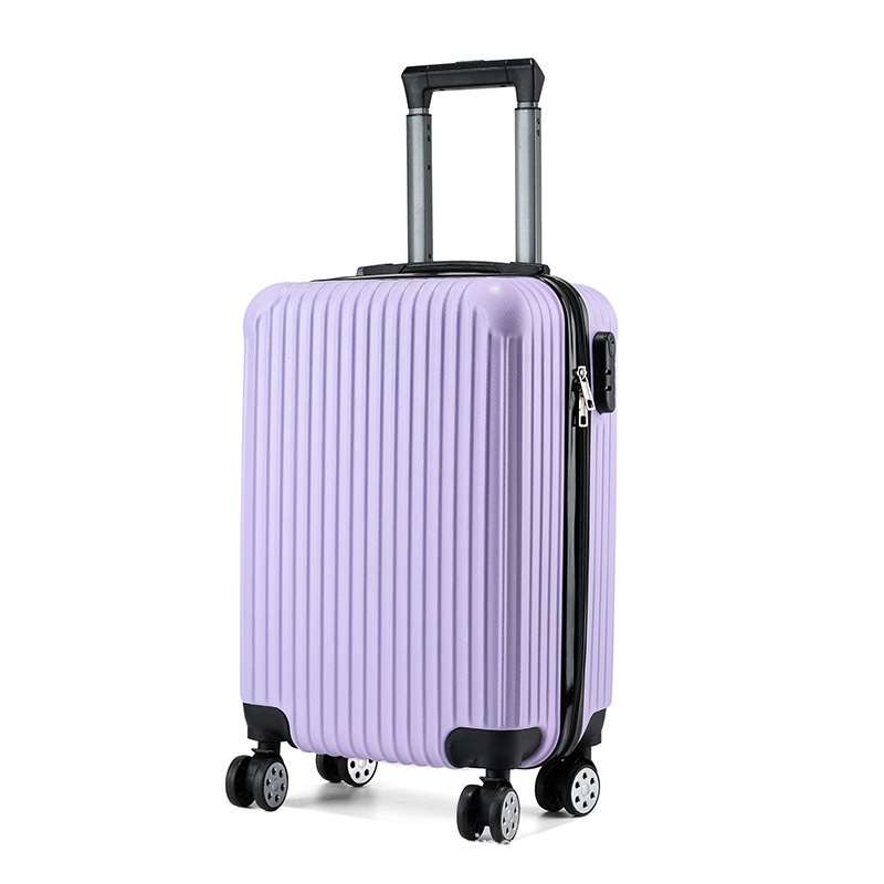 20 Inch Violet Color ABS Trolley Bag Luggage with 8 Wheels – Suitcase and Trolley Bag price
