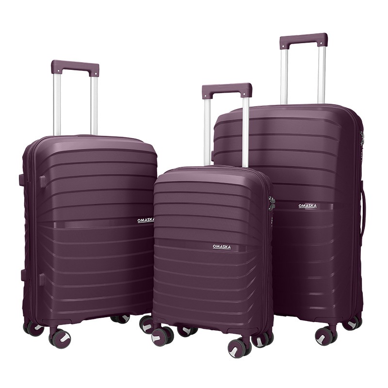 Bavul Valiz Seti OEM/ODM Plastic Hard Shell Carry on Luggage PP Trolley Bag Luggage Set of 3 – Trolley Bag and Trolley Bag Luggage price
