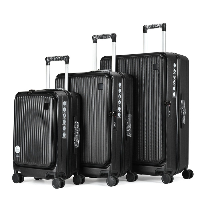 Business Boarding Luggage Lightweight Multi Functional Trolley Luggage Password Travel Luggage – Suitcase Set and Luggage Set price