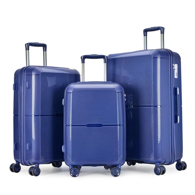 Custom Logo Durable Luggage Sets 20/24/28 Inch Valise De Voyage Unbreakable Suitcase – Waterproof Travel 3 Piece Luggage Set and Valise De Voyage Travel PP Suitcase price