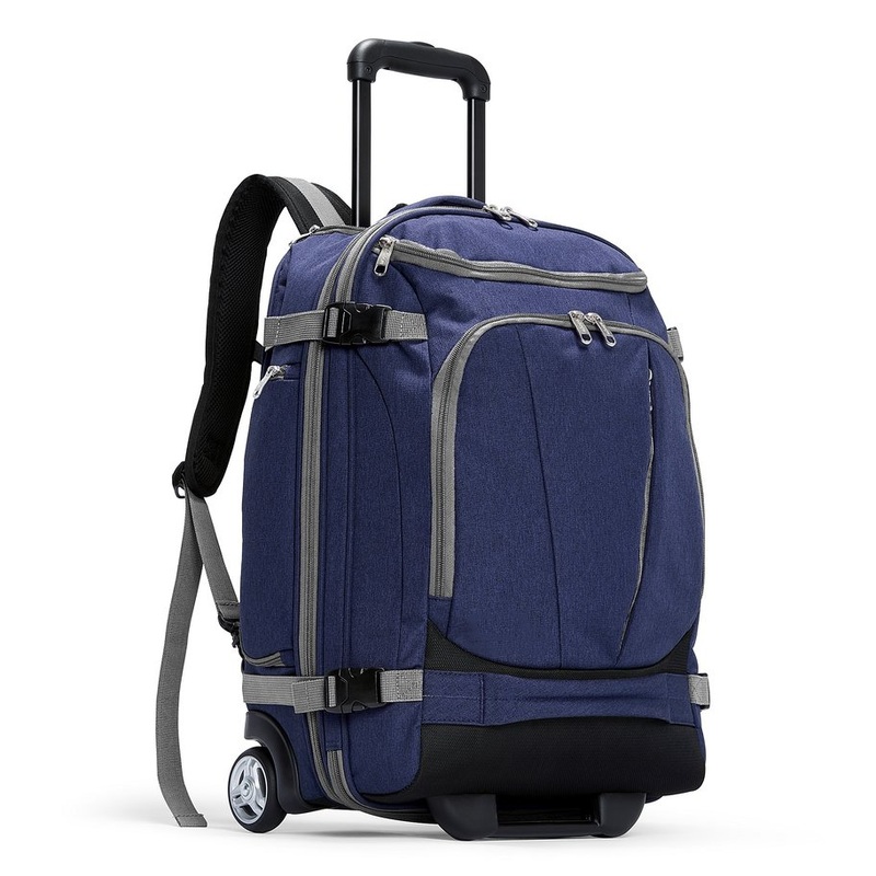 Fashion Big Capcity Rolling Roller Travel Rolling Trolley Backpack – Trolley Backpack and Rolling Backpack price