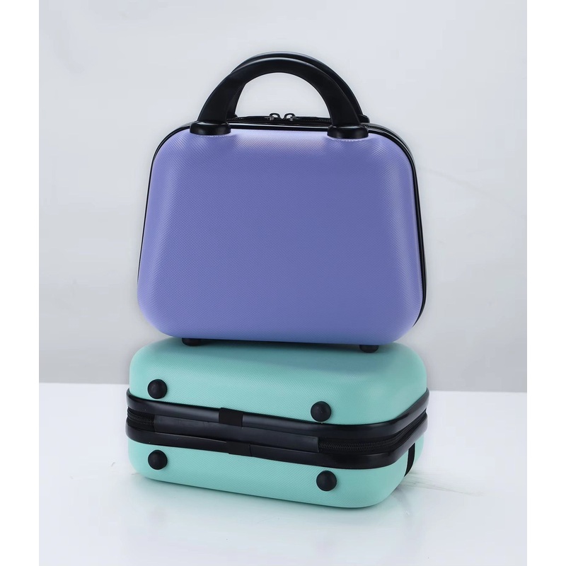 Good Price Zipper 14 Beauty Organizer Commuter Korean Printed Mini Makeup Waist Bag Plastic Rolling Suitcase – Rolling Suitcase and Makeup Suitcase price