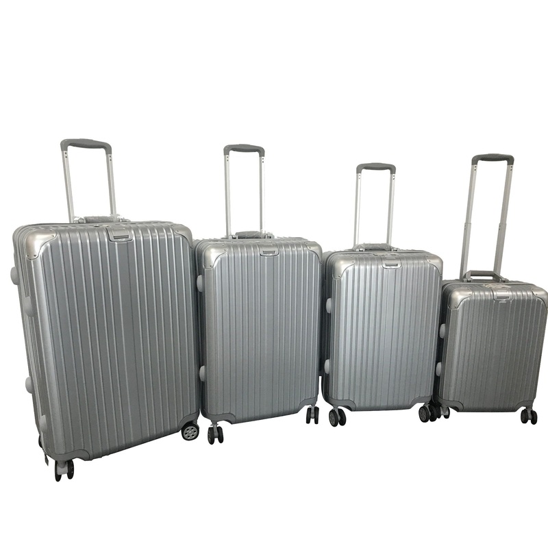 Luggage Set ABS+PC Travel Luggage – Look Like Aluminum Luggage and ABS+PC Travel Luggage price