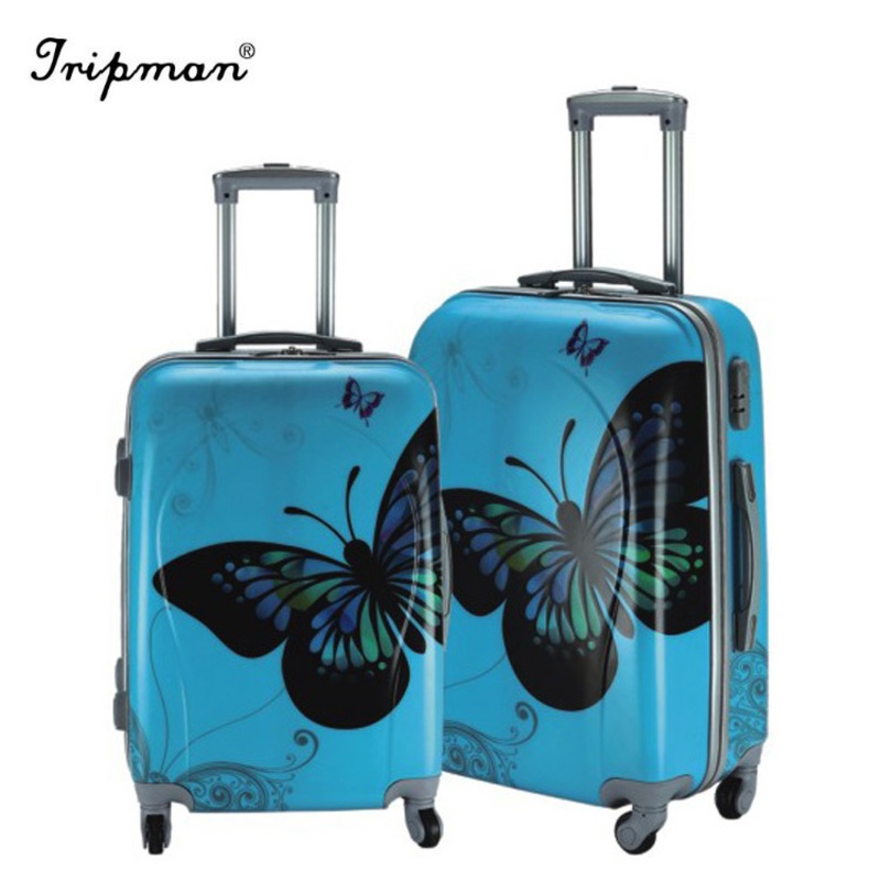 New Design Suitcase Portable Hard Side 4 Wheeled PC Luggage – Trolley Luggage and ABS PC Luggage price