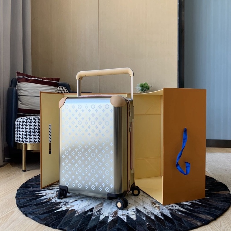 New Genuine Titanium Alloy Custom Suitcase Classic Luxury Boarding Suitcase – Suitcases Bag and Titanium Alloy Bag price