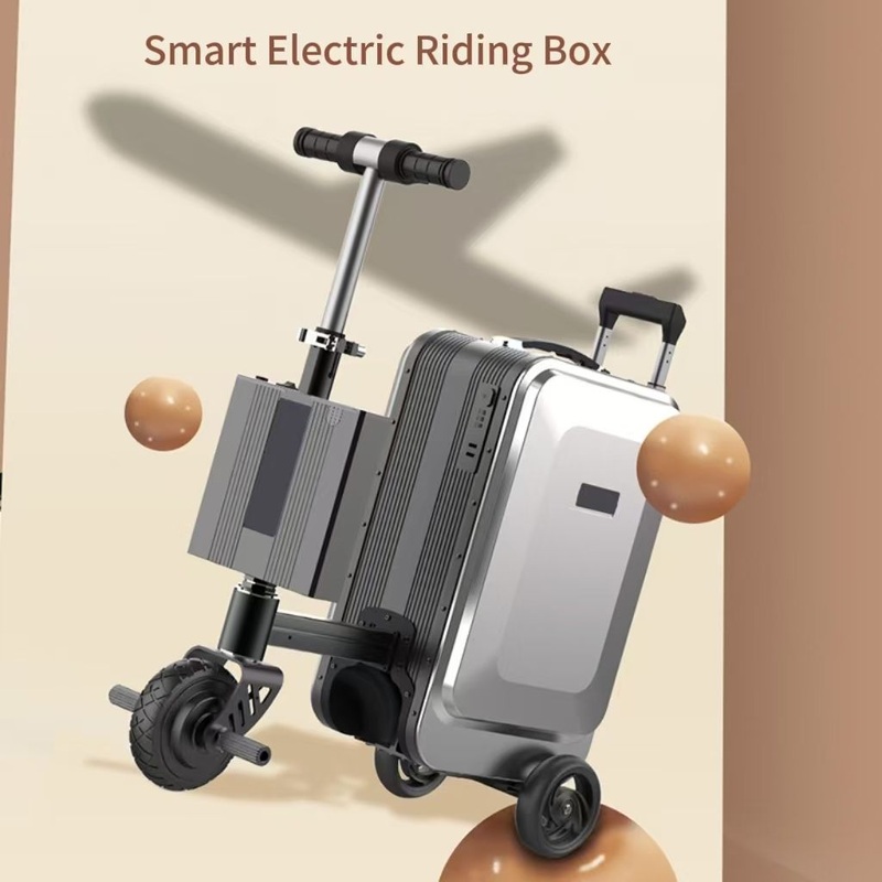 Yinghe High Quality 20 Inches Electric Smart Suicase Luggage Airports High-Speed Railways Applicable Riding Suicase – Electric Smart Suicase Luggage and Electric Luggage Suitcase price