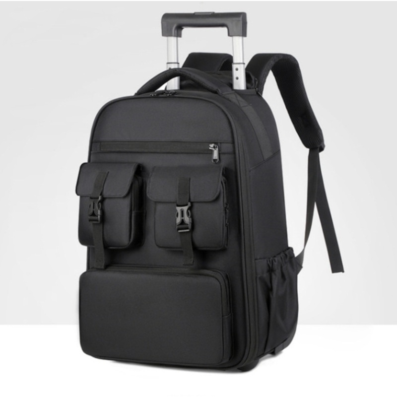 2025 Trendy Stylish Rolling Wheels Travel Bag Trolley Vacuum Backpack for Business – Trolley Vacuum Backpack and Vacuum Backpack Travel with Wheels price