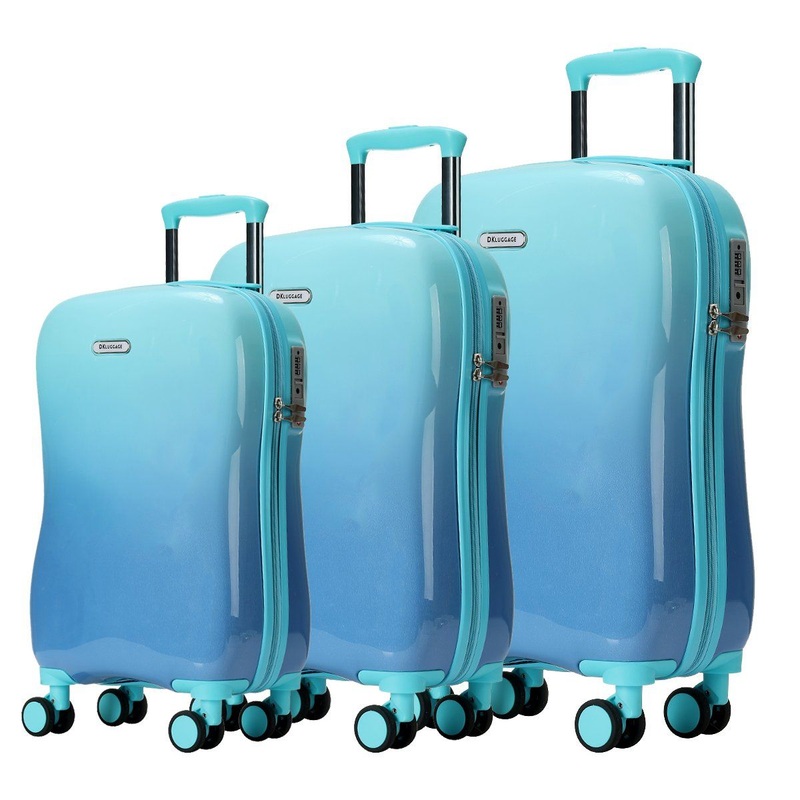 Factory PC Fashion Lady Newly Hard Colorful Trolley Luggage Suitcases Customizable Pole Pull Cases with Waterproof for Women Student Travelling – Lady Luggages and Girl Suitcases price