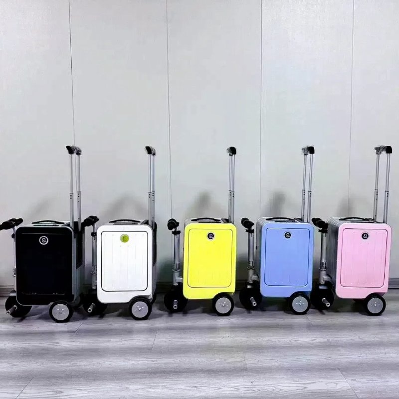 Light Weight Colourful Suitcase Travel Scooter Mobility Ride Electric Luggage – Smart Electric Ridding Luggage and Smart Electric Luggage price