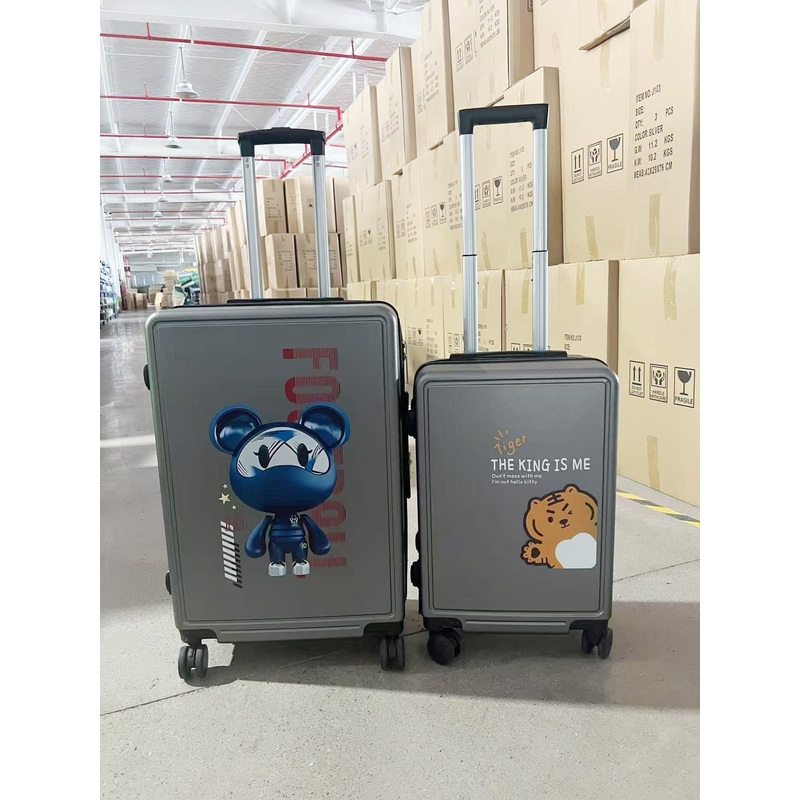 OEM Factory Custom Printing ABS PC Smart Traveling Trolley Suitcase Luggage Bag for Brazil Mexico Saudi Arabic Trolly Case – Suitcase and Hardshell Luggage price