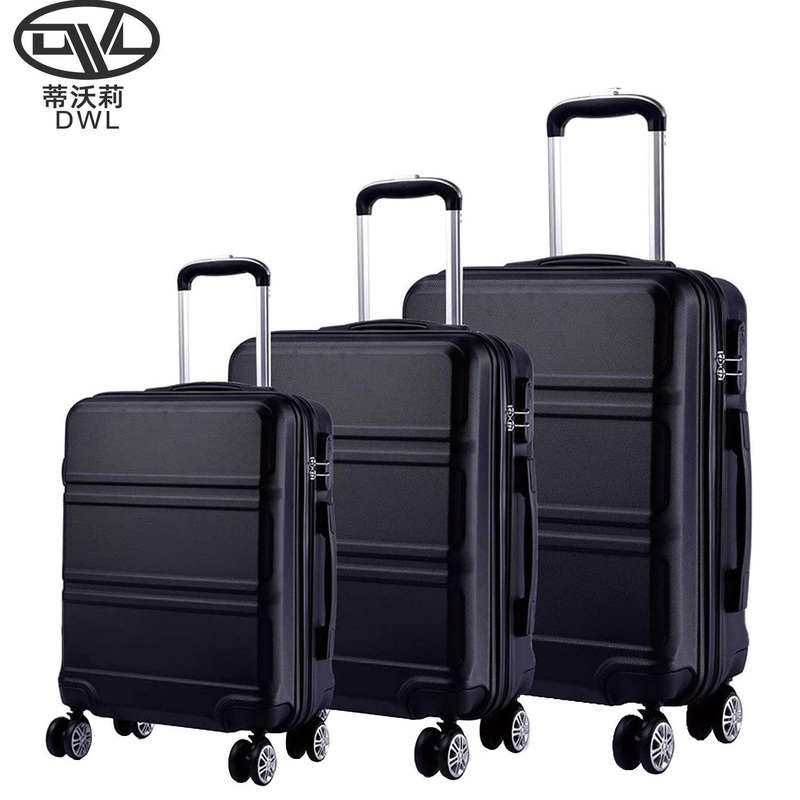 Popular Good Quality Hard Shell 20/24/28 Inch Suitcase ABS Trolley Travel Luggage with Lock – Cheap Trolley Luggage for Outdoor and Hard Shell Luggage ABS Trolley Suitcase Set price
