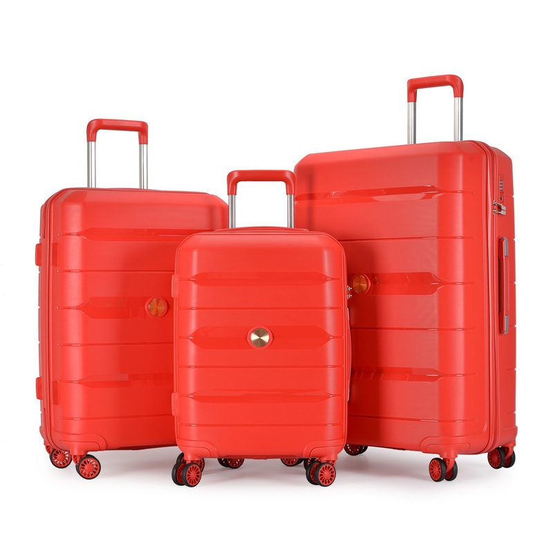 Spot Goods Luggage Sets 3 Piece Hardside Expandable Suitcase with Double Spinner Wheels Luggage Bag (20in/24in/28in) – Luggage Sets and Luggage Bag price