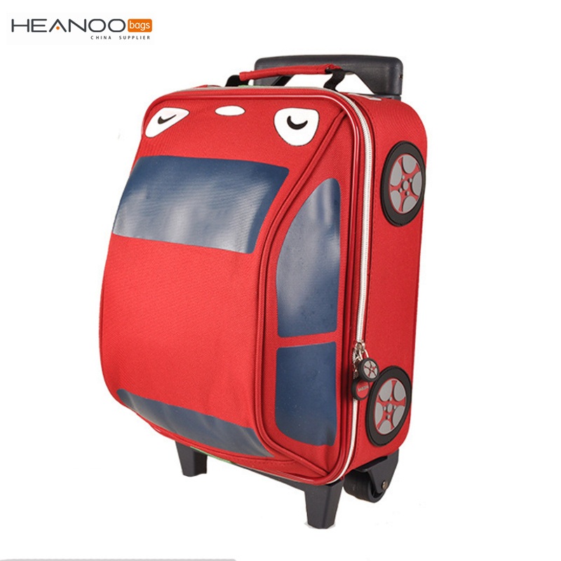 Trendy Car Shape Cute Kids Trolley School Bags – Trolley School Bags and Kids Trolley School Bags price