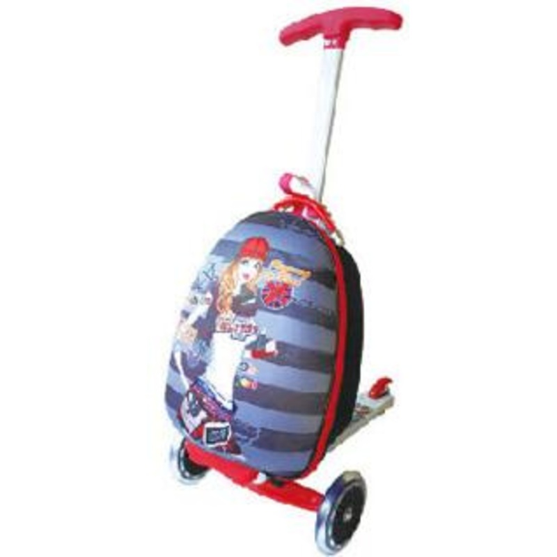 15 Inch EVA Cartoon Hard Shell Kids Travelling Luggage Scooter – Suitcase Scooter and Travel Bag price