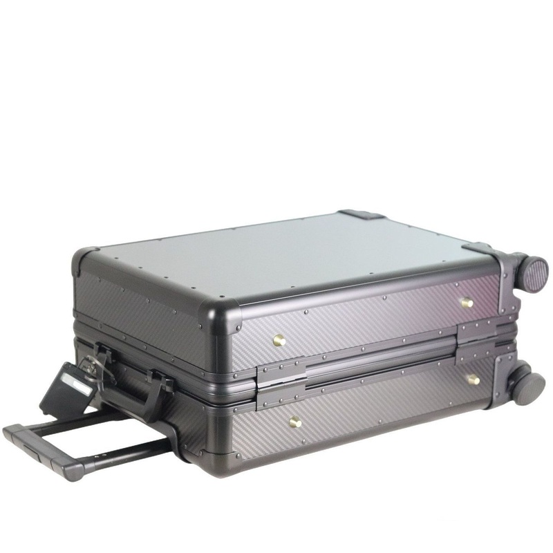 20 Inch Luxury Carry on Carbon Fiber Luggage, 4 Spinner Wheel – Tsa Lock and Suitcase price