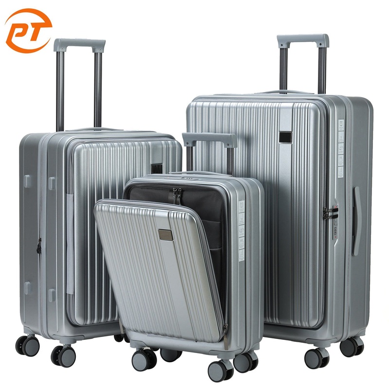 China Factory Wholesale Luxury Fabric ABS PP PC Aluminium Wheel Hardshell Travel Trolley Luggage Bag Set Travelling Suitcase Bags Set Carry on Luggage Case – Luggage and Suitcase price